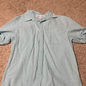 Old navy built in flex button down
